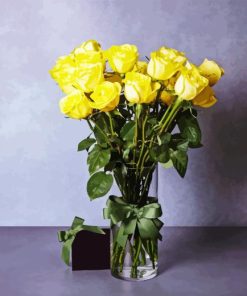 Yellow Roses Paint By Numbers