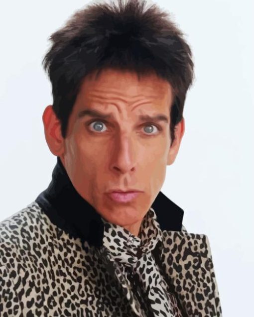 Zoolander Character Paint By Numbers