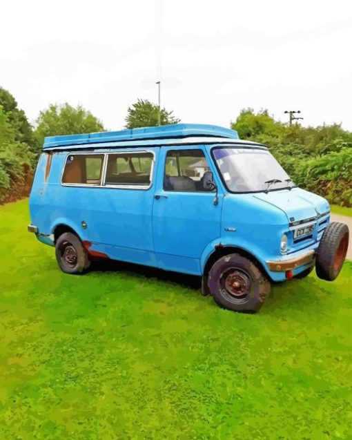 Bedford Van Paint By Numbers