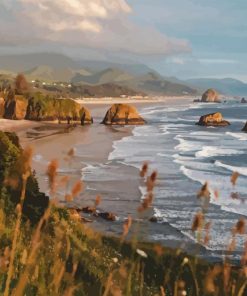 Cannon Beach Paint By Numbers