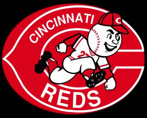 Cincinnati Reds Baseball Paint By Numbers