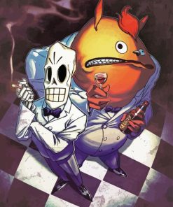 Grim Fandango Paint By Numbers