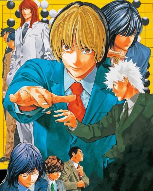 Hikaru No Go Anime Paint By Numbers