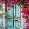 Door With Flower Paint By Numbers