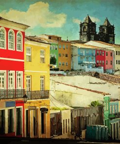 Pelourinho Paint By Numbers