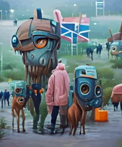 Simon Stalenhag Art Paint By Numbers