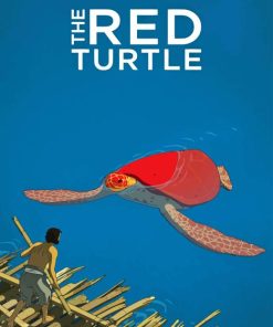 The Red Turtle Paint By Numbers