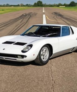 Lamborghini Miura Paint By Numbers