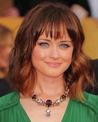 Alexis Bledel Paint By Numbers