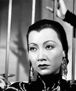 Anna May Wong Actress Paint By Numbers