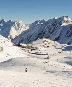 Austria Stubai Glacier Paint By Numbers