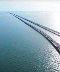 Chesapeake Bay Bridge Paint By Numbers