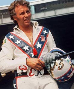 Evel Knievel Paint By Numbers