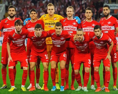 FC Spartak Moscow Paint By Numbers