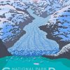 Glacier Bay Poster Paint By Numbers