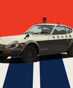 Illustration 1972 Nissan Fairlady Paint By Numbers