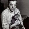 Jacques Prevert With Cat Paint By Numbers