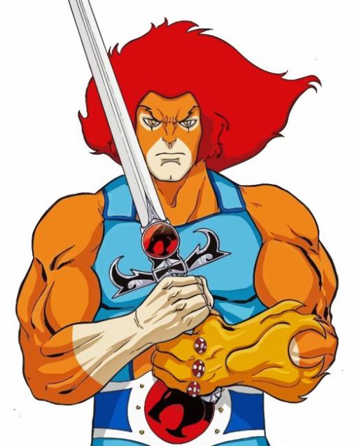 Lionel The ThunderCats Paint By Numbers