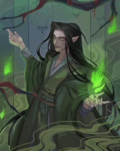 Qi Rong Heaven Blessing Paint By Numbers