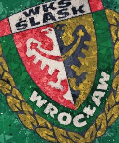 Slask Wroclaw Team Logo Paint By Numbers