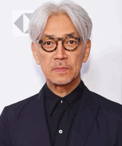 Composer Ryuichi Sakamoto Paint By Numbers