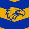 West Coast Eagles Logo Paint By Numbers