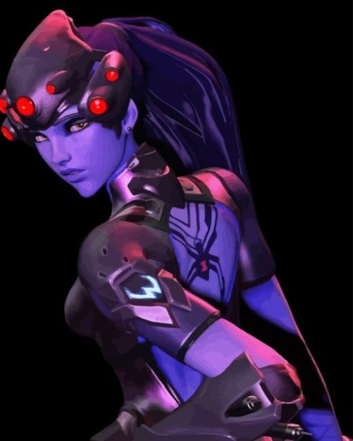 Widowmaker Game Paint By Numbers