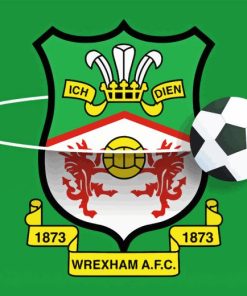 Wrexham Afc Club Logo Paint By Numbers