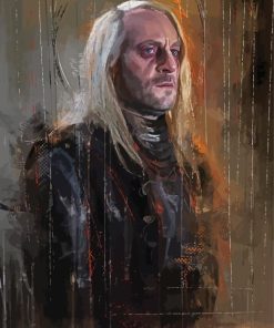 Abstract Lucius Malfoy Paint By Numbers