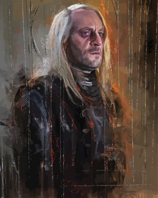 Abstract Lucius Malfoy Paint By Numbers