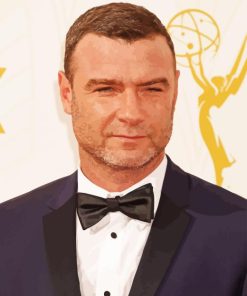 American Actor Liev Schreiber Paint By Numbers