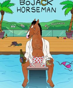 Bojack Horseman Poster Paint By Numbers