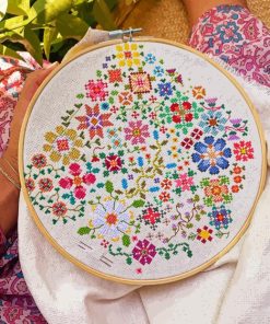 Colorful Cross Stitch Paint By Numbers