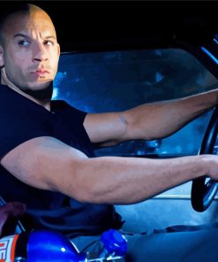 Fast Furious Vin Diesel Paint By Numbers