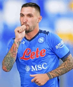 Matteo Politano SSC Napoli Paint By Numbers