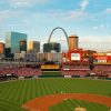 St Louis Busch Stadium Paint By Numbers