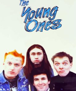 Young Ones Poster Paint By Numbers