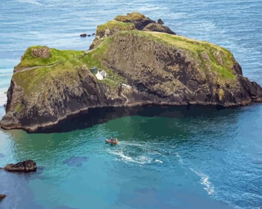 Carrick A Rede Rope Bridge Paint By Numbers