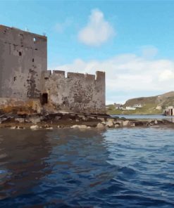 Castlebay Kisimul Castle Paint By Numbers