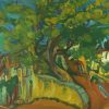 Chaim Soutine Cagnes Landscape With Tree Paint By Numbers