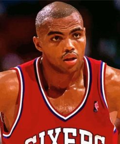 Charles Barkley Basketball Player Paint By Numbers