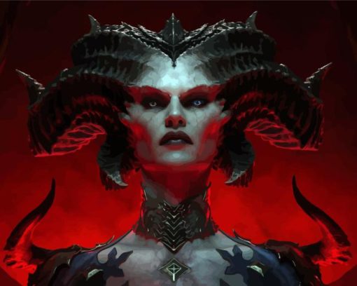 Diablo 4 Game Paint By Numbers