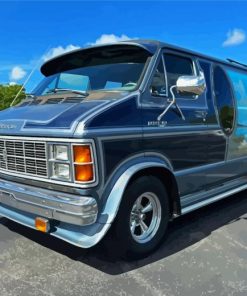 Dodge Van Paint By Numbers