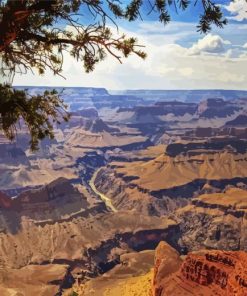 Grand Canyon North Rim Paint By Numbers