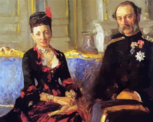 King And Queen Louise Paint By Numbers