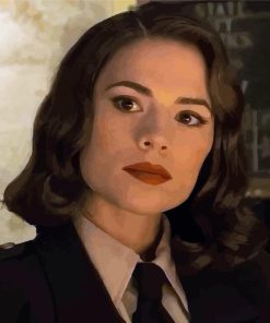 Peggy Carter Hayley Atwell Paint By Numbers