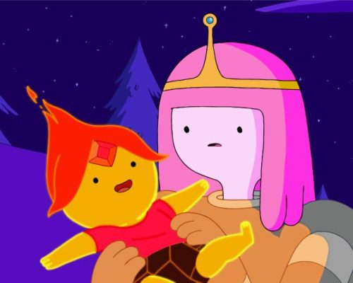 Princess Bubblegum Paint By Numbers