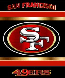 San Francisco 49ers Football Paint By Numbers