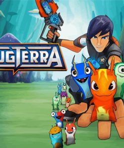 Slugterra Characters Paint By Numbers