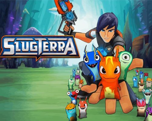 Slugterra Characters Paint By Numbers